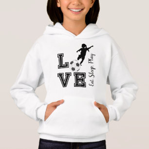 Love Soccer - Mange, Dort, Joue - Fille
