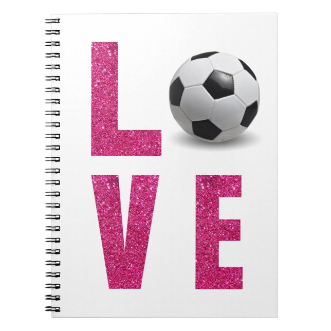 Love Soccer Notebook (Front)