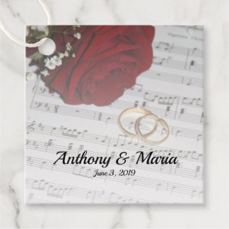 Love Song Favour Tags