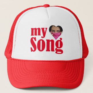 Love song photo trucker hat