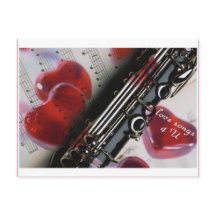love songs 4 U Postcard