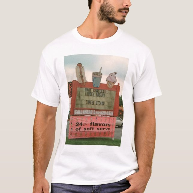 Love Songs Ice Cream Stand T-Shirt (Front)