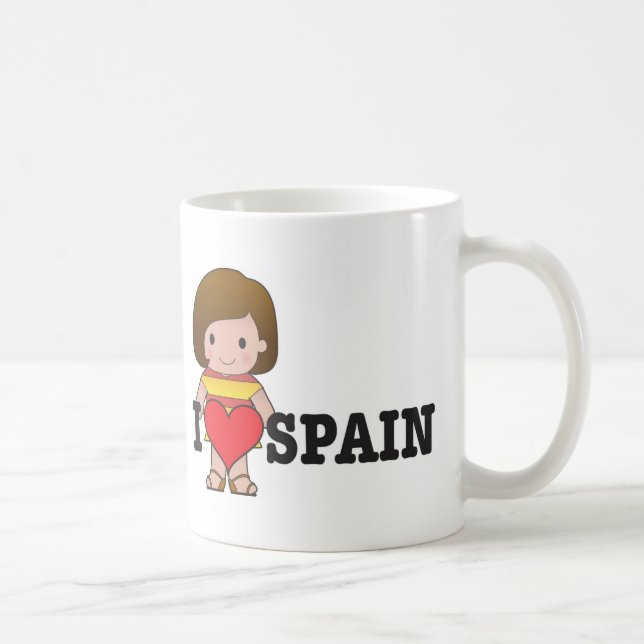 Love Spain Coffee Mug (Right)
