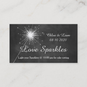 Love Sparkles - Sparkler Tag