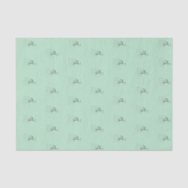 Love Spartan Tissue Paper (Front)