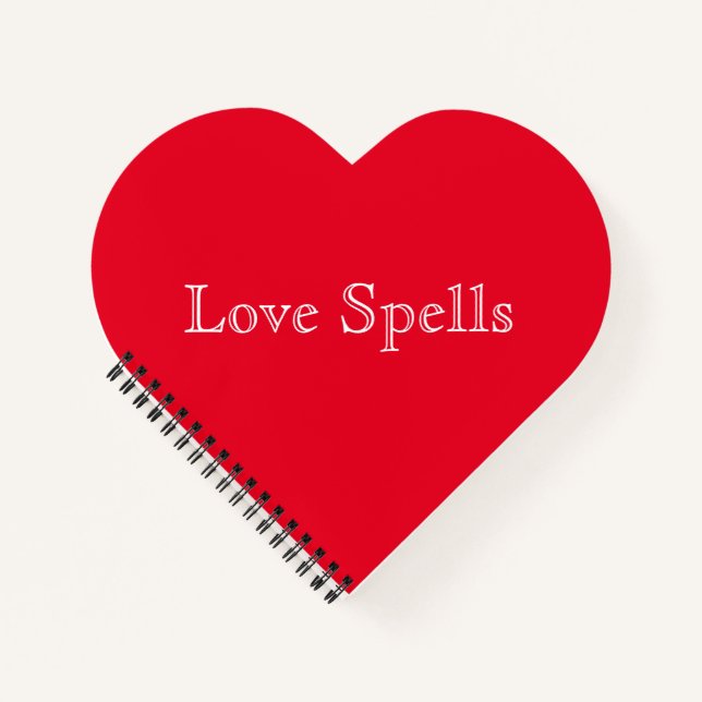 Love Spells Notebook (Front)