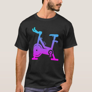 Love Spin Class Cycle Bike Workout for Women T-Shirt