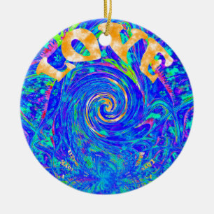 Love Splush.png Ceramic Ornament