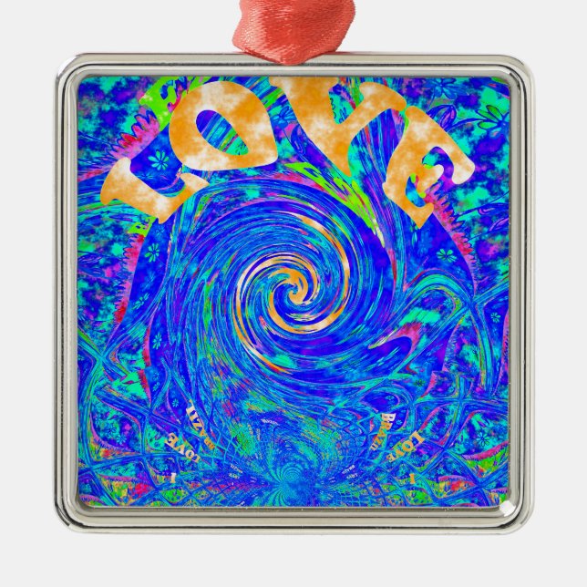 Love Splush.png Metal Ornament (Front)