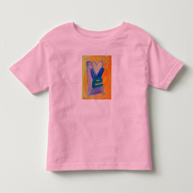 Love Spring Inspirational Word Stack Art TShirt (Devant)
