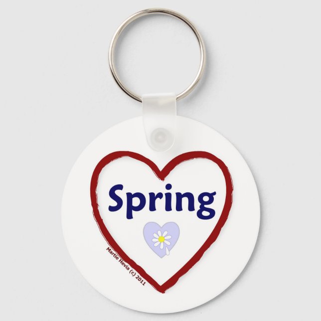 Love Spring Keychain (Front)