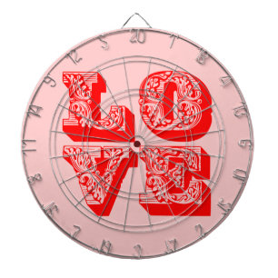 LOVE Square Dartboard