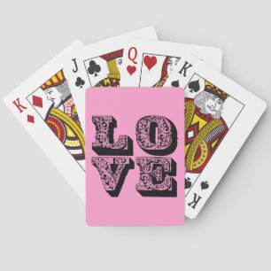 LOVE Square Playing Cards