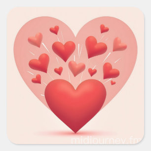 love square sticker