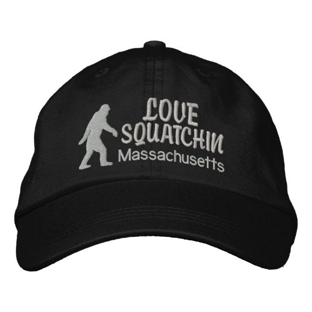 Love Squatchin Embroidered Hat (Front)