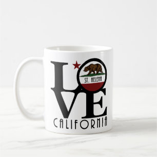 LOVE St Helena California 11oz Coffee Mug