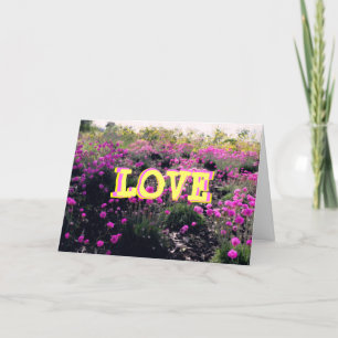 LOVE - St. Valentine's Day Card