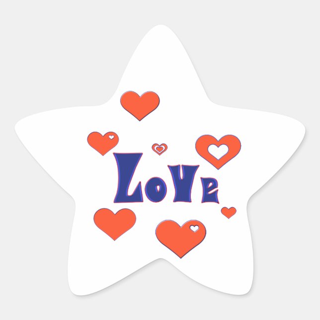 Love Star Sticker (Front)