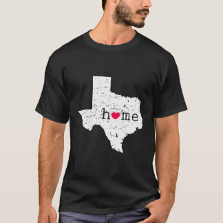 Love State Of Texas Home Heart Texan Long Sleeve T T-Shirt
