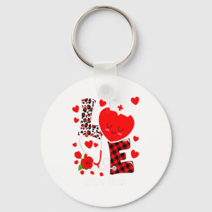 Love Stethoscope Heart Nicu Nurse Valentines Day Keychain