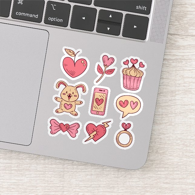 Love sticker set (Detail)