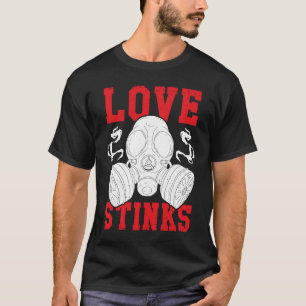 Love Stinks  Anti Valentine's Day Humor Single Peo T-Shirt