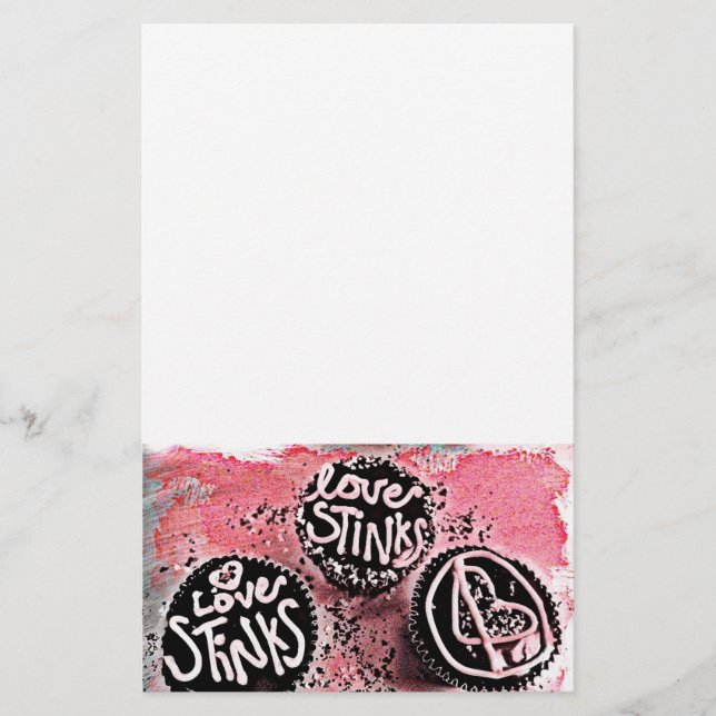 Love Stinks Stationery (Front)