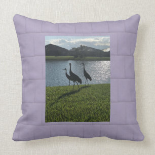 Love Storks Throw Pillow