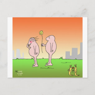 love story 2B Postcard