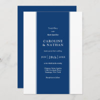 Love Story Elegant Colour Band in Deep Blue