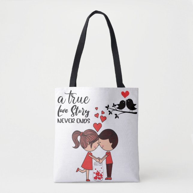 Love Story Tote Bag (Front)