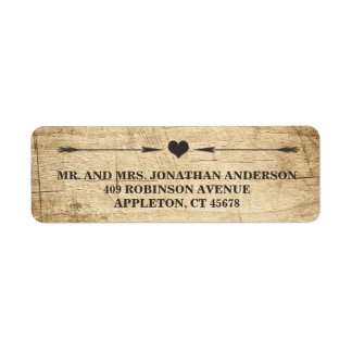 Love Story Typographie Vintage Grange Étiquette en