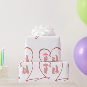 Love Story Wrapping Paper