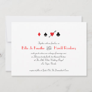 Love Struck Las Vegas Faire-part de mariage