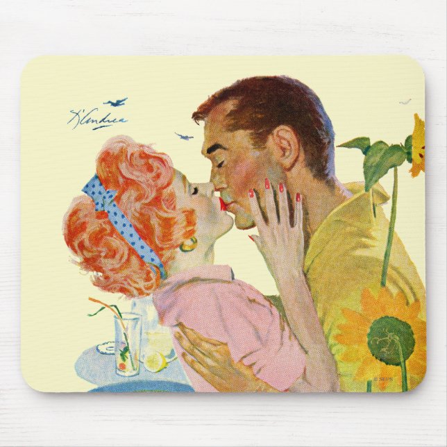 Love-Struck Mouse Pad (Front)