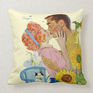 Love-Struck Throw Pillow