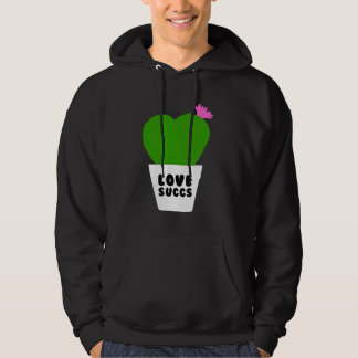 Love Succs Succulent Cactus Hoodie