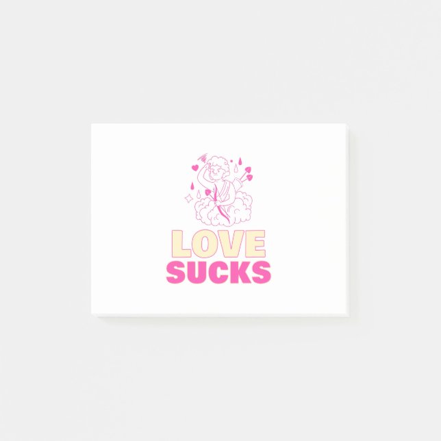 Love Sucks Post-it Notes (Front)