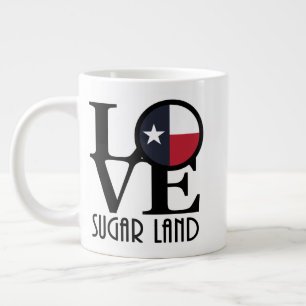 LOVE Sugar Land 20oz Large Coffee Mug