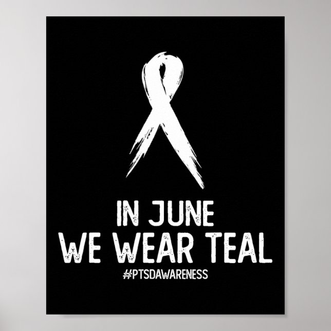 Love Support Ptsd Post Traumatic Stress Disorder A Poster (Front)