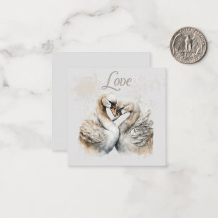 Love Swans  Card