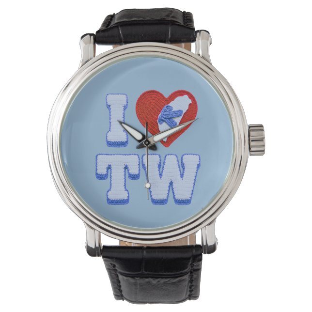 Love Taiwan slippers Watch (Front)