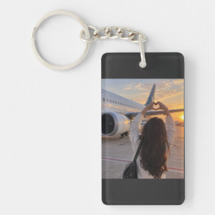 Love Takes Flight Keychain