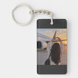 Love Takes Flight Keychain
