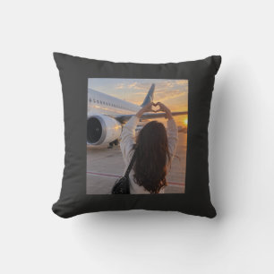 Love Takes Flight Throw Pillow