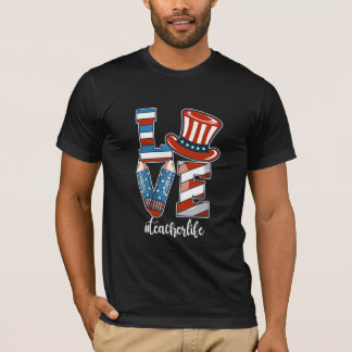 love teacher life gift T-Shirt