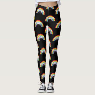 Love, teamwork, and all that hippie stuff leggings