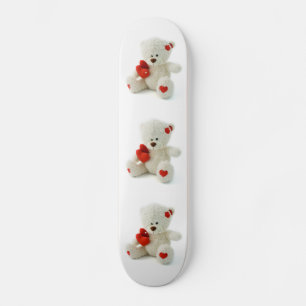 Love Teddy Valentine custom skateboard
