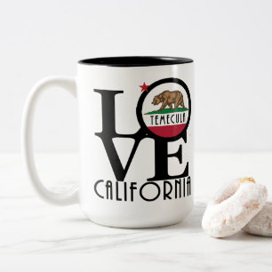 LOVE Temecula 15oz Two-Tone Coffee Mug