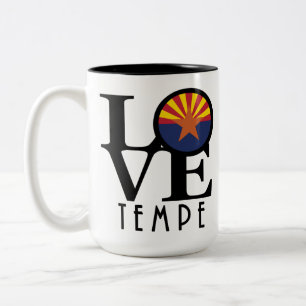 LOVE Tempe Arizona 15oz Two-Tone Coffee Mug